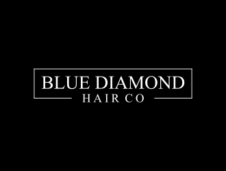 Blue Diamond Hair Co logo design by haidar
