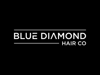 Blue Diamond Hair Co logo design by haidar