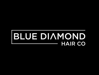 Blue Diamond Hair Co logo design by haidar