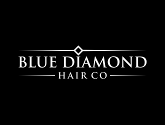 Blue Diamond Hair Co logo design by haidar
