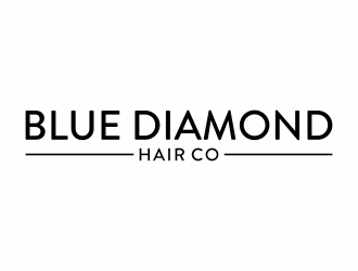 Blue Diamond Hair Co logo design by Franky.