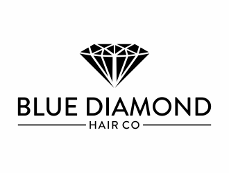 Blue Diamond Hair Co logo design by Franky.