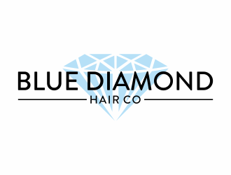 Blue Diamond Hair Co logo design by Franky.