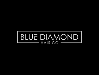 Blue Diamond Hair Co logo design by GassPoll