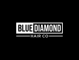 Blue Diamond Hair Co logo design by Walv