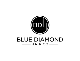 Blue Diamond Hair Co logo design by Walv