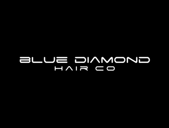 Blue Diamond Hair Co logo design by GassPoll