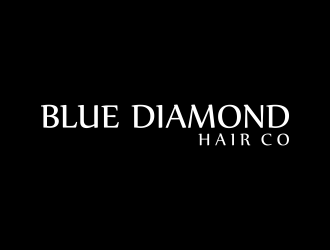 Blue Diamond Hair Co logo design by GassPoll