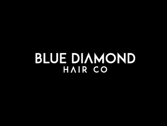 Blue Diamond Hair Co logo design by my!dea