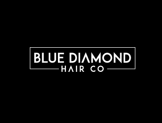 Blue Diamond Hair Co logo design by my!dea