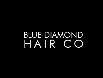 Blue Diamond Hair Co logo design by my!dea