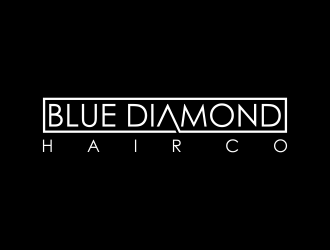 Blue Diamond Hair Co logo design by Walv