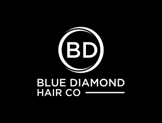 Blue Diamond Hair Co logo design by Walv