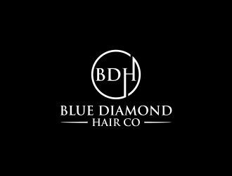 Blue Diamond Hair Co logo design by Walv