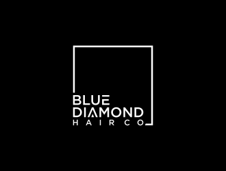 Blue Diamond Hair Co logo design by GassPoll