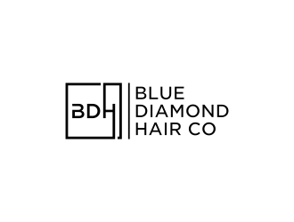 Blue Diamond Hair Co logo design by Walv
