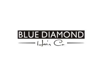 Blue Diamond Hair Co logo design by Artomoro