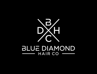 Blue Diamond Hair Co logo design by Walv