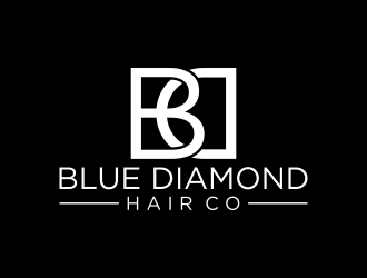 Blue Diamond Hair Co logo design by mukleyRx