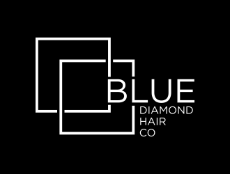 Blue Diamond Hair Co logo design by mukleyRx