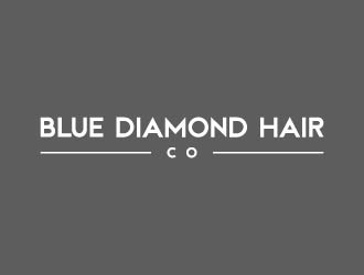 Blue Diamond Hair Co logo design by maserik