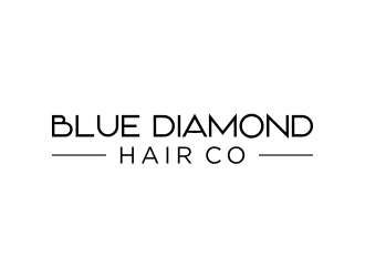 Blue Diamond Hair Co logo design by barley