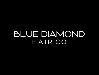 Blue Diamond Hair Co logo design by barley