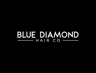 Blue Diamond Hair Co logo design by sakarep