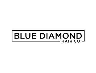 Blue Diamond Hair Co logo design by puthreeone