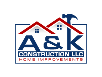 A&K Construction LLC logo design by abss