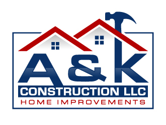 A&K Construction LLC logo design by abss