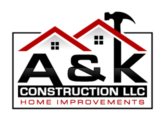 A&K Construction LLC logo design by abss