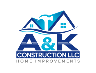 A&K Construction LLC logo design by bluespix