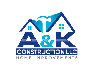 A&K Construction LLC logo design by bluespix