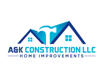 A&K Construction LLC logo design by bluespix