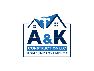 A&K Construction LLC logo design by RIANW