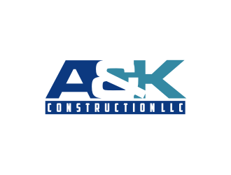A&K Construction LLC logo design by Artomoro