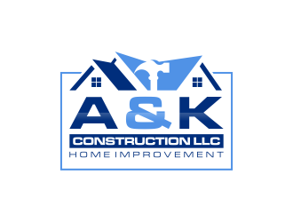A&K Construction LLC logo design by pel4ngi