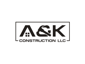 A&K Construction LLC logo design by superiors