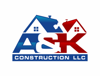A&K Construction LLC logo design by hidro
