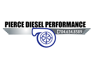 PDP, Pierce Diesel Performance logo design by Godvibes
