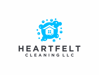 Heartfelt Cleaning LLC logo design by icha_icha