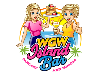 WGW Island Bar logo design by haze