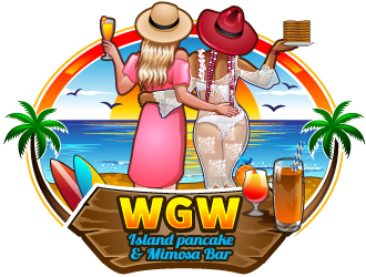 WGW Island Bar logo design by Suvendu