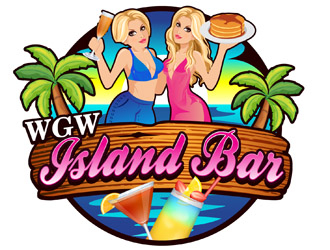 WGW Island Bar logo design by DreamLogoDesign