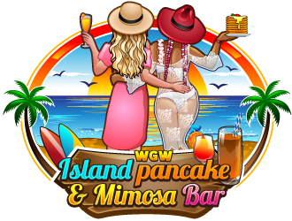WGW Island Bar logo design by Suvendu