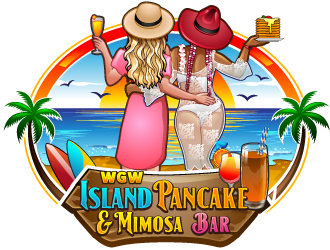 WGW Island Bar logo design by Suvendu