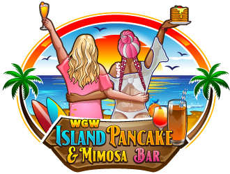 WGW Island Bar logo design by Suvendu