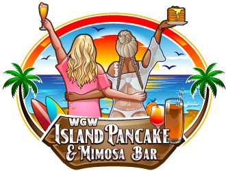 WGW Island Bar logo design by Suvendu