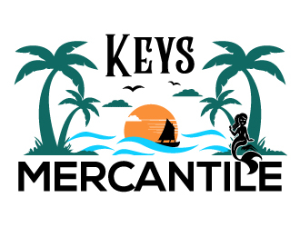Keys Mercantile logo design by Suvendu